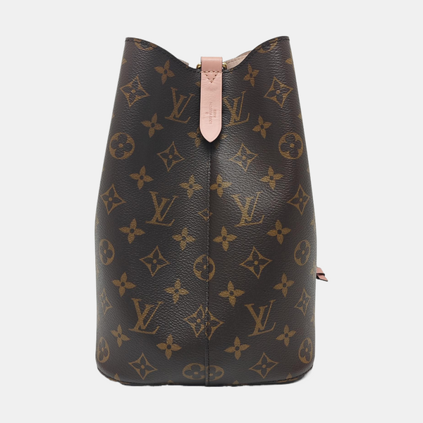 NÉONOÉ MM Monogram Coated Canvas Brown