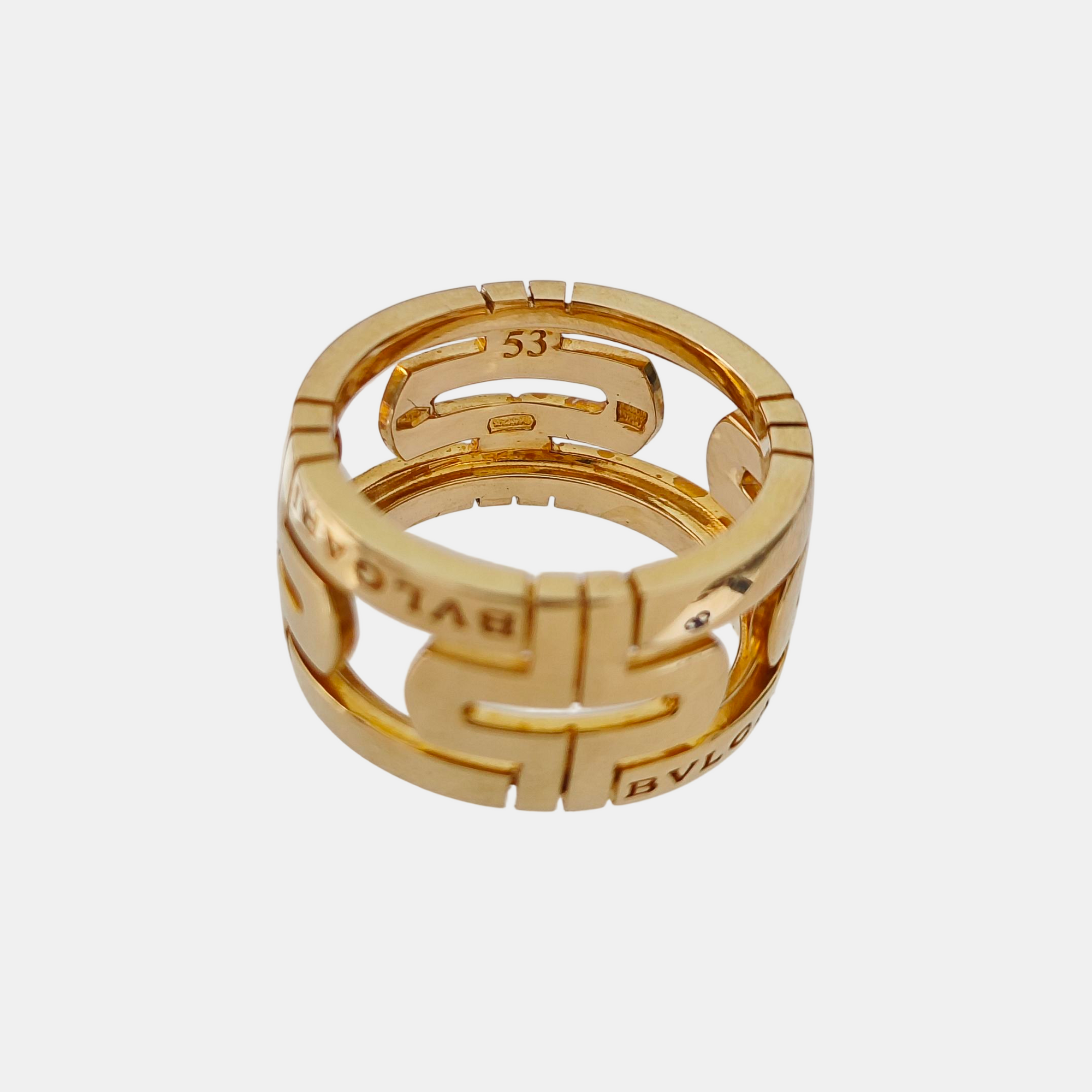 PARENTESI 18k Gold Ring EU 53