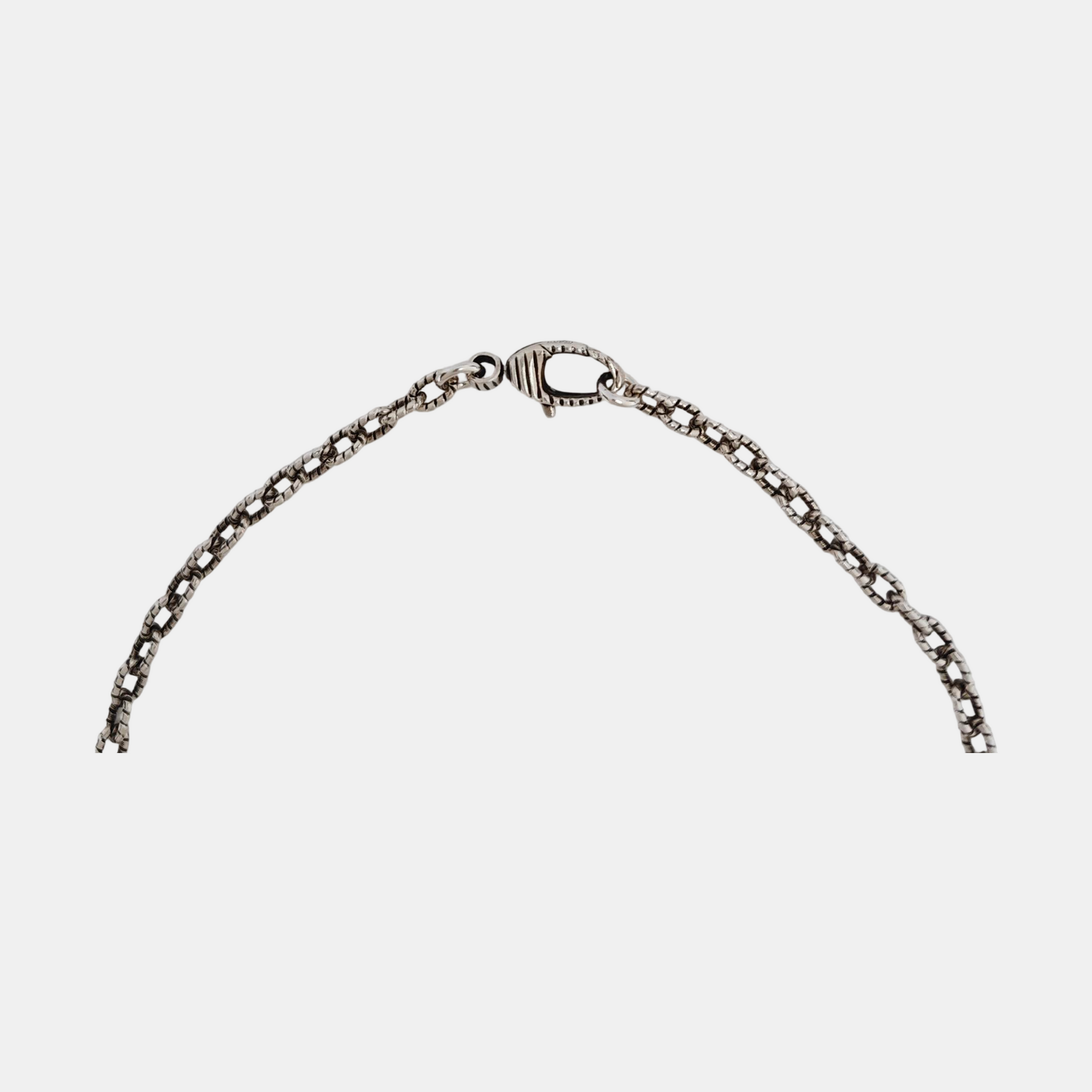 Interlocking G 925 Sterling Silver Necklace