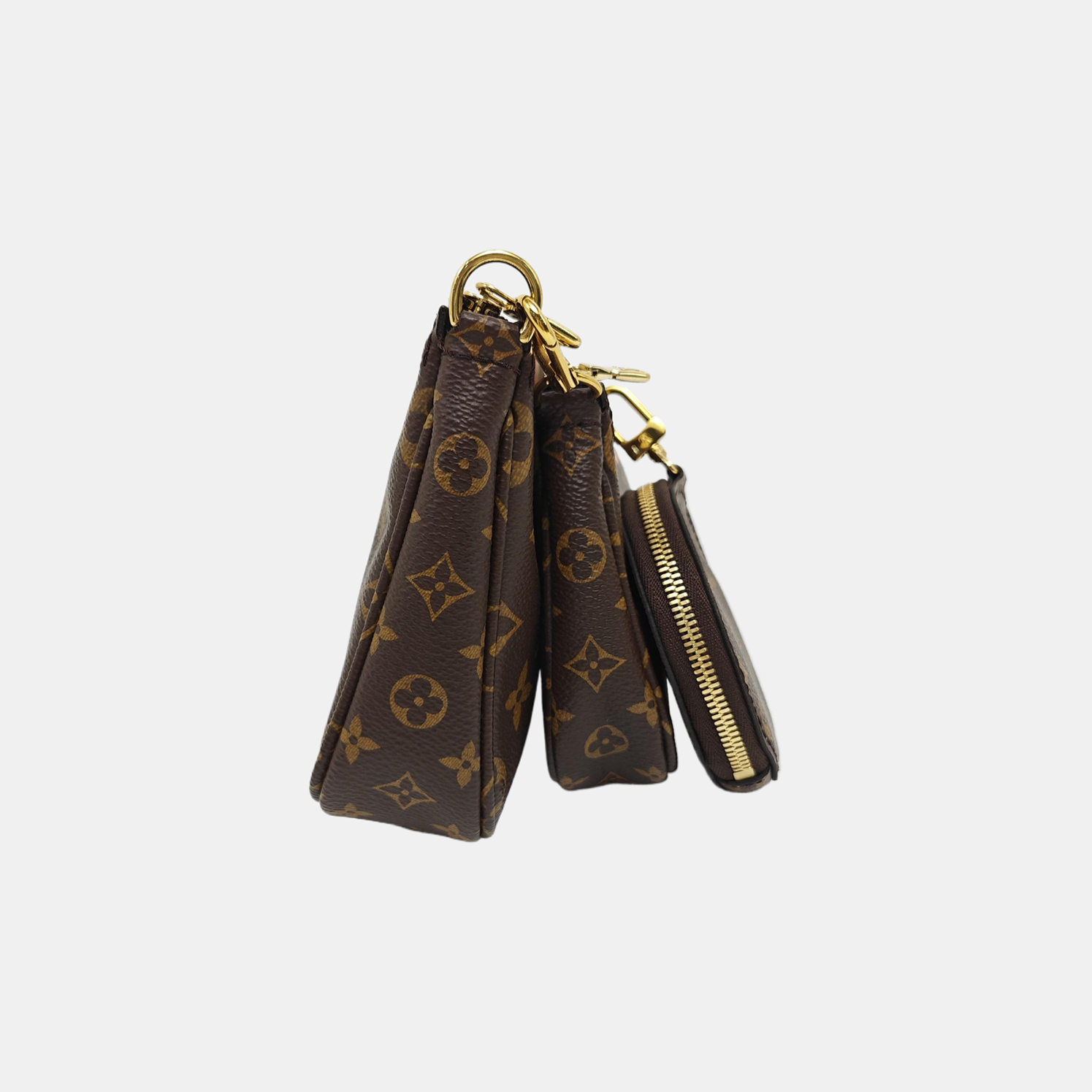 MULTI Monogram Coated Canvas Brown