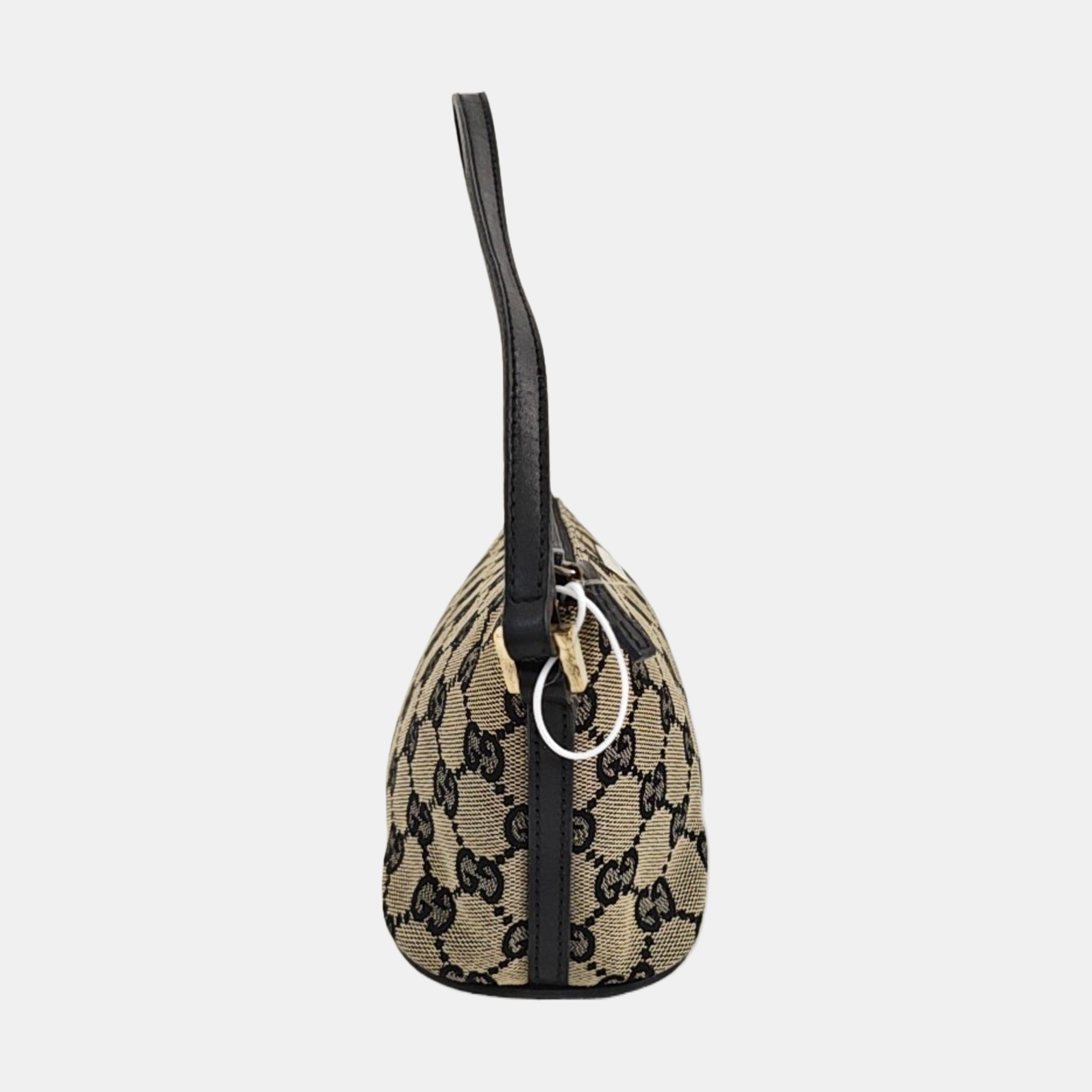 Monogram Canvas Top Handle Bag Brown