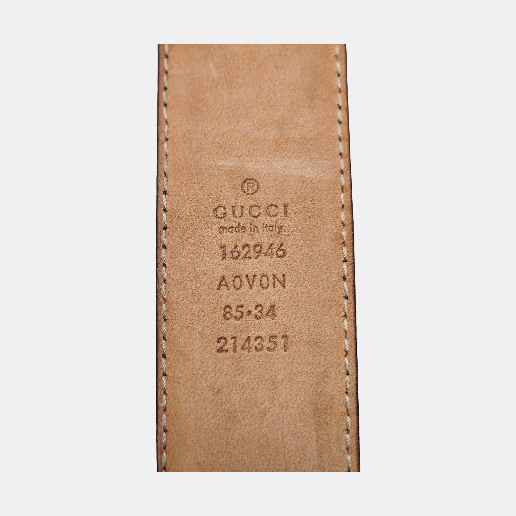 Leather Belt Black