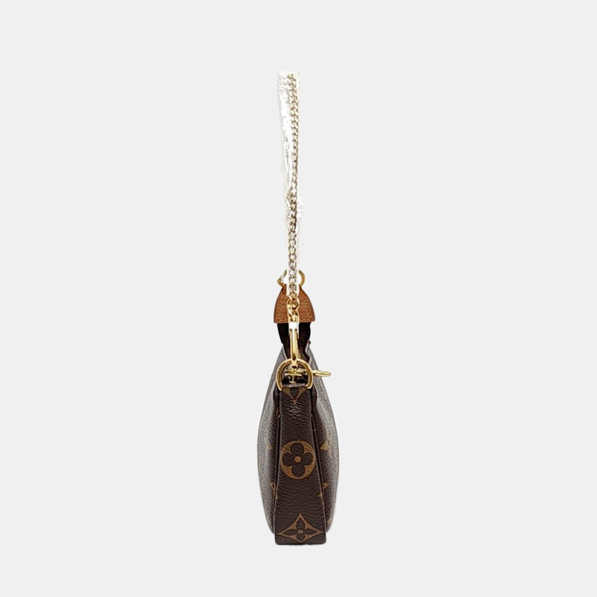ACCESSOIRES Mini Monogram Coated Canvas Brown
