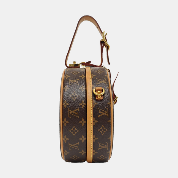 BOITE CHAPEAU PM Monogram Coated Canvas Brown
