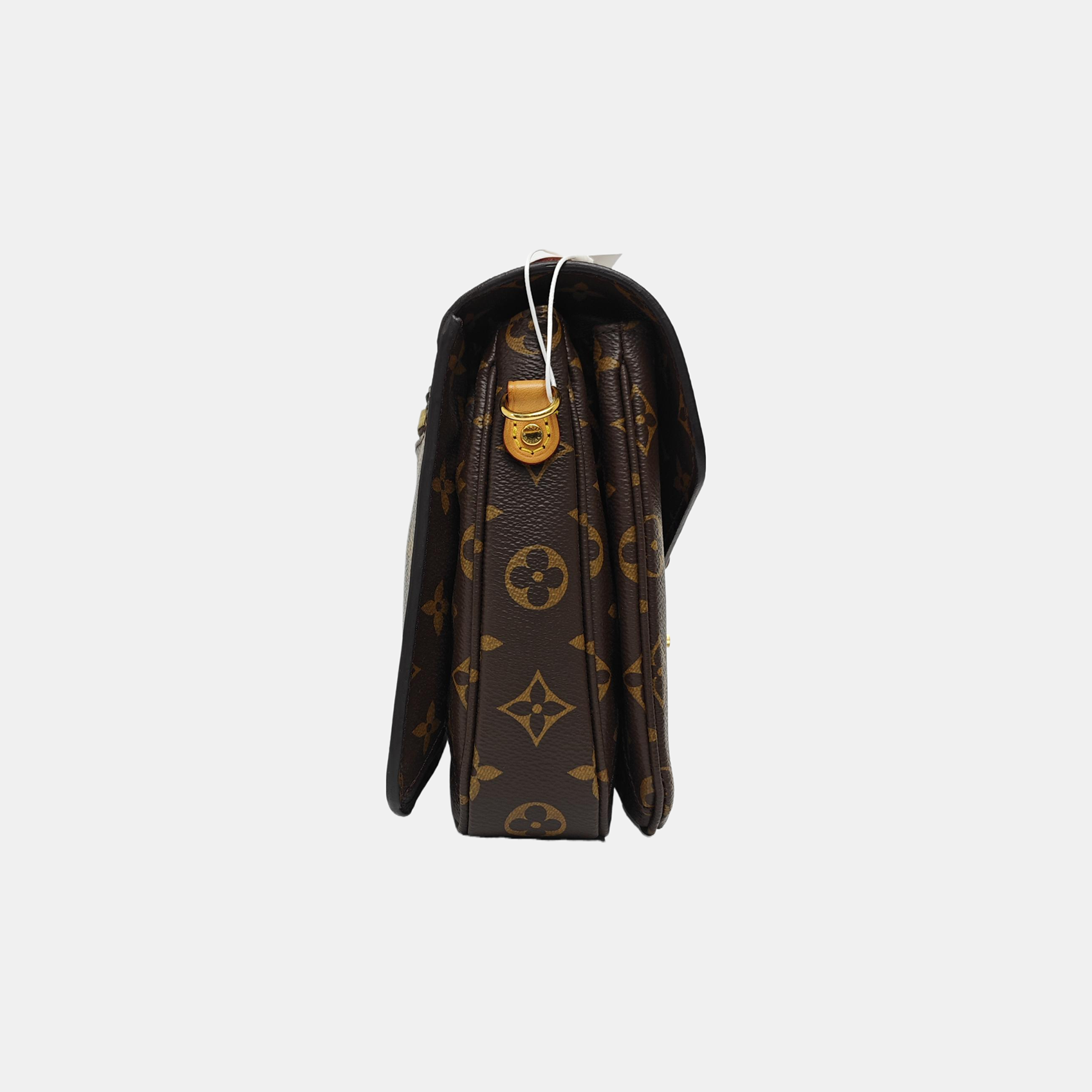 MÉTIS MM Monogram Coated Canvas Brown