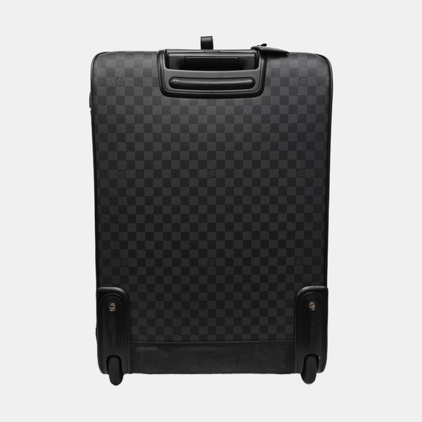 PEGASE 65 Damier Graphite Coated Canvas Black