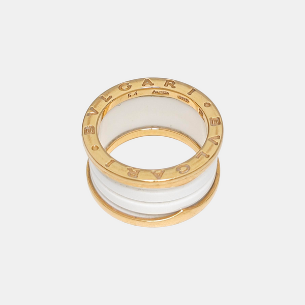 B.ZERO1 18k Rose Gold Ring EU 54