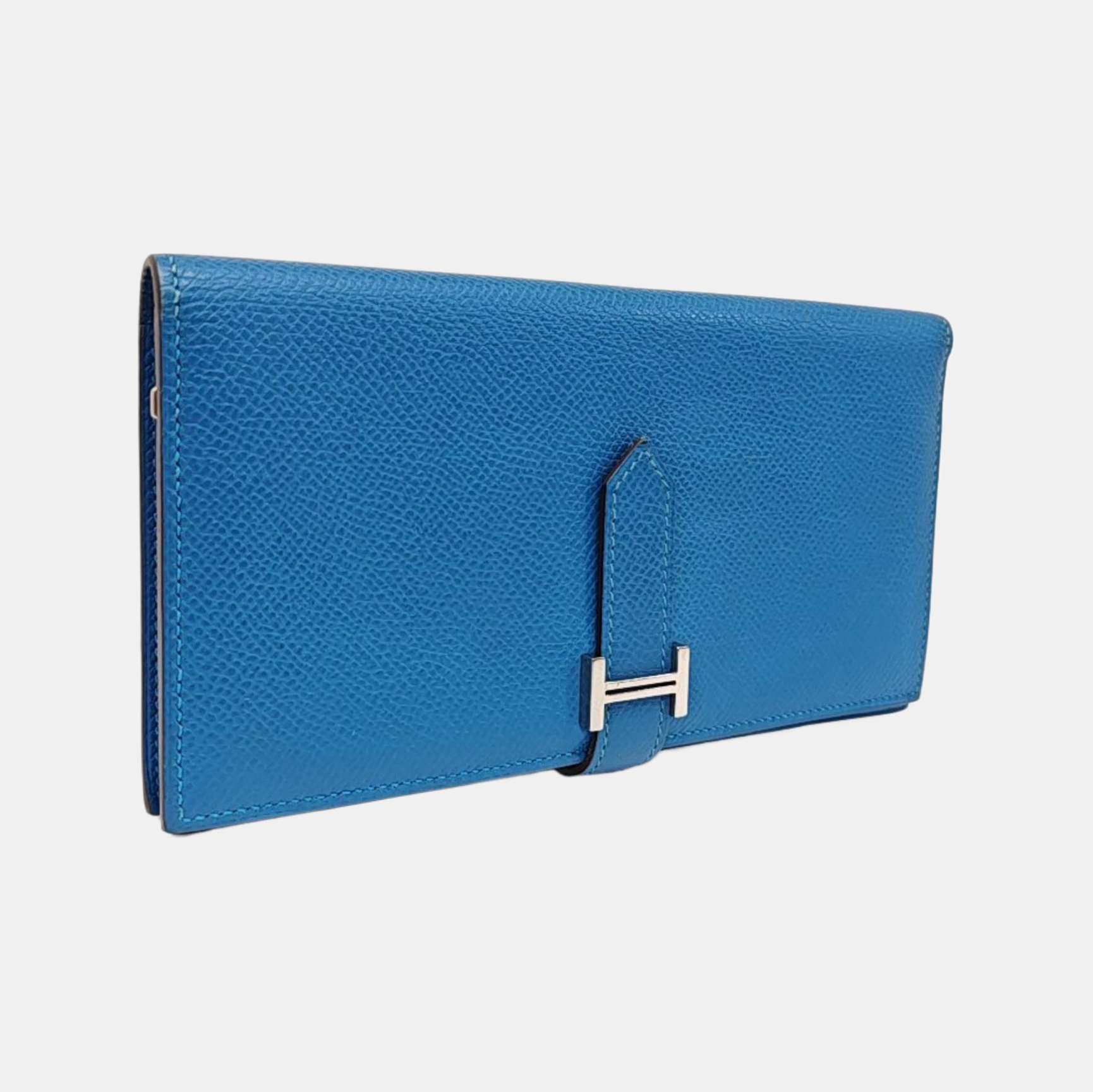 Bearn Medium Epsom Blue Wallet