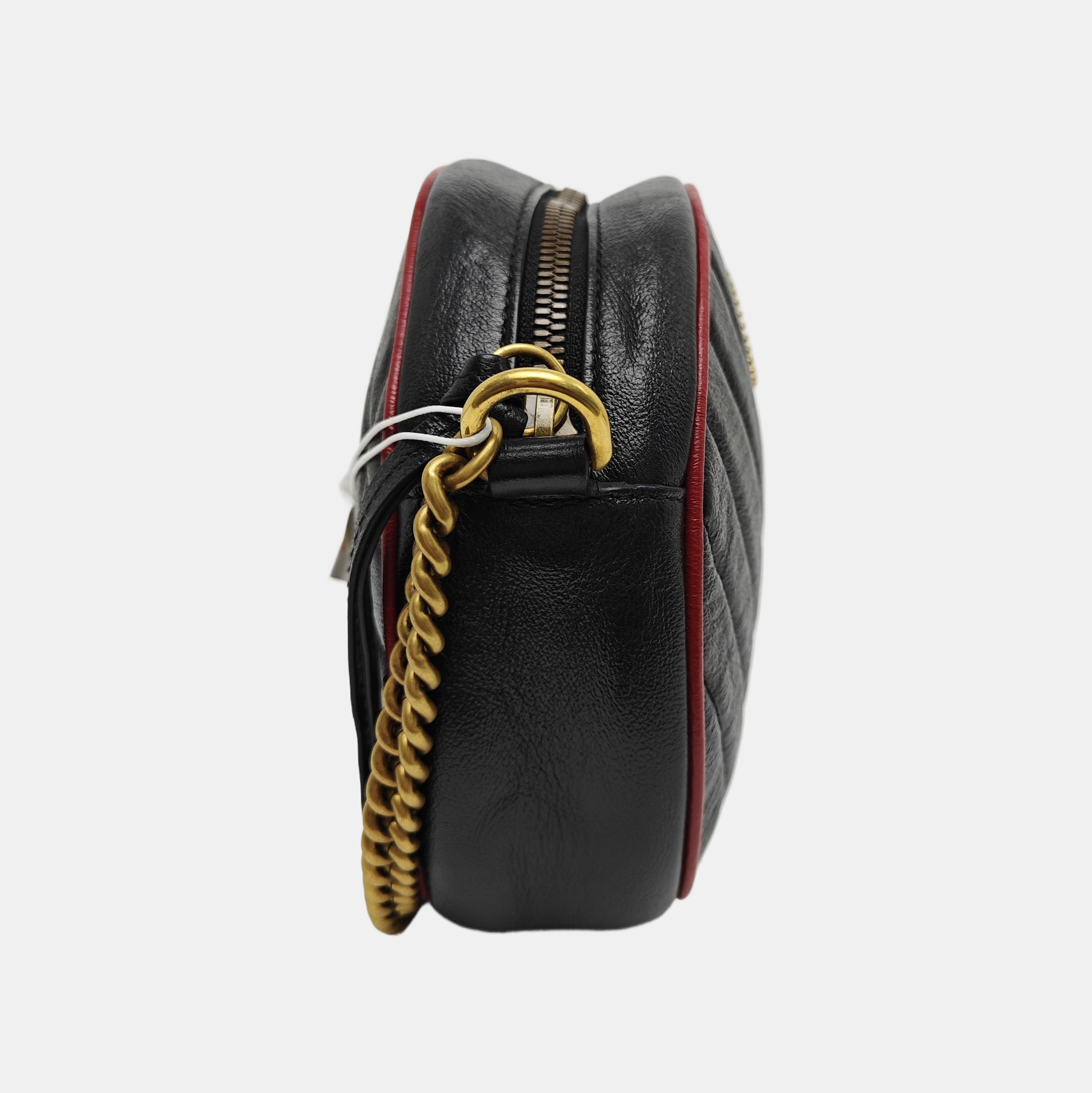 GG Marmont Mini Quilted Calfskin Black