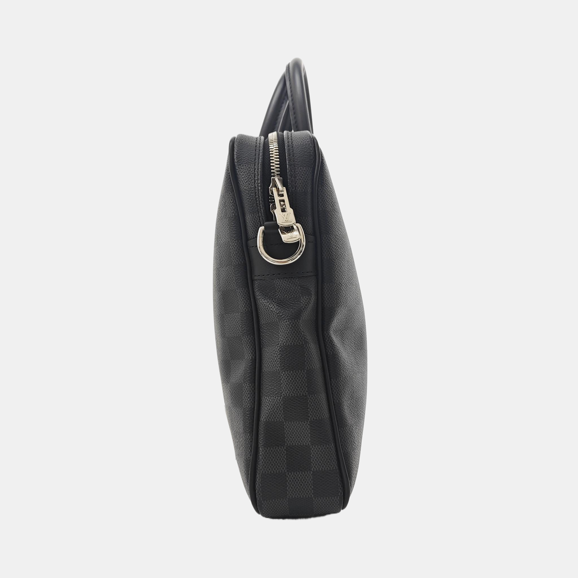 PORTE-DOCUMENTS PM Damier Graphite Coated Canvas Gray