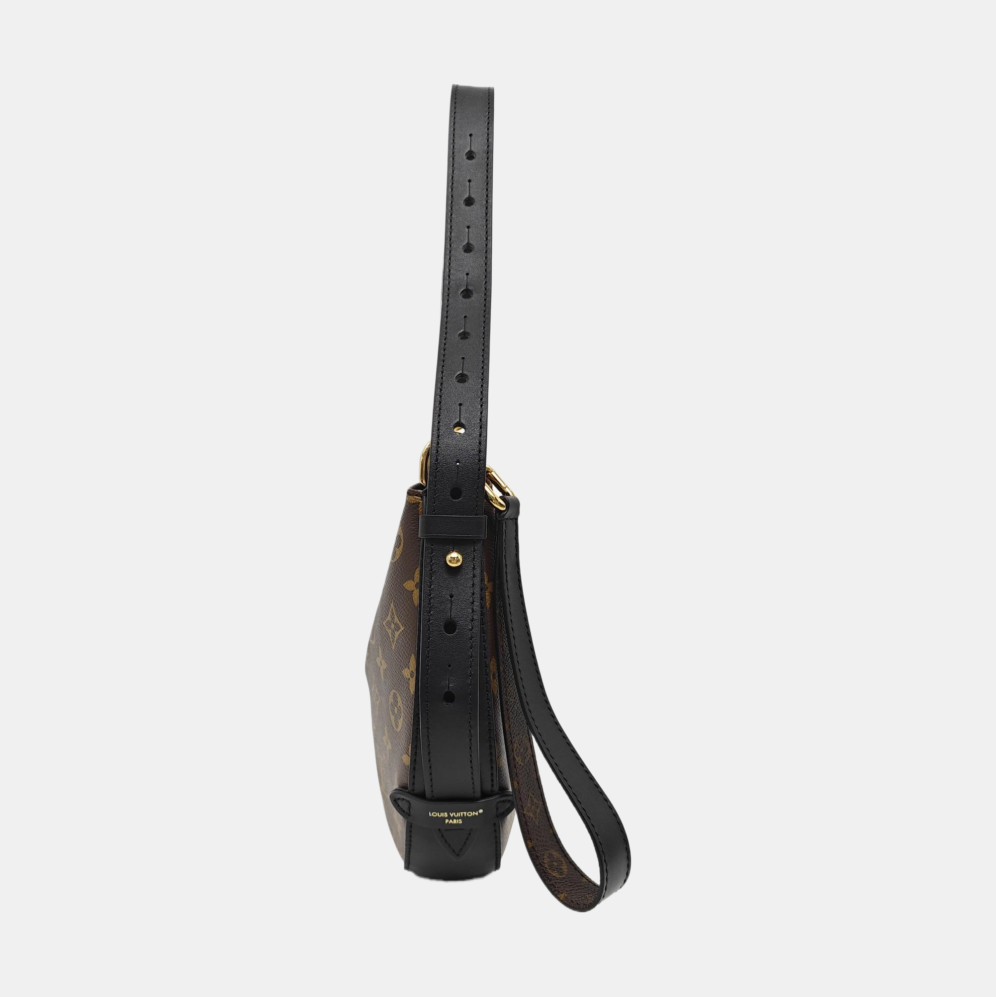 COOKIE BB Monogram Coated Canvas Brown