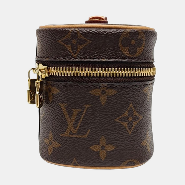 NICE Super Mini Monogram Coated Canvas Brown