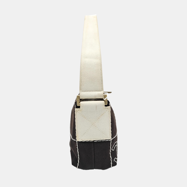 SQUARE STITCH Quilted Canvas Black