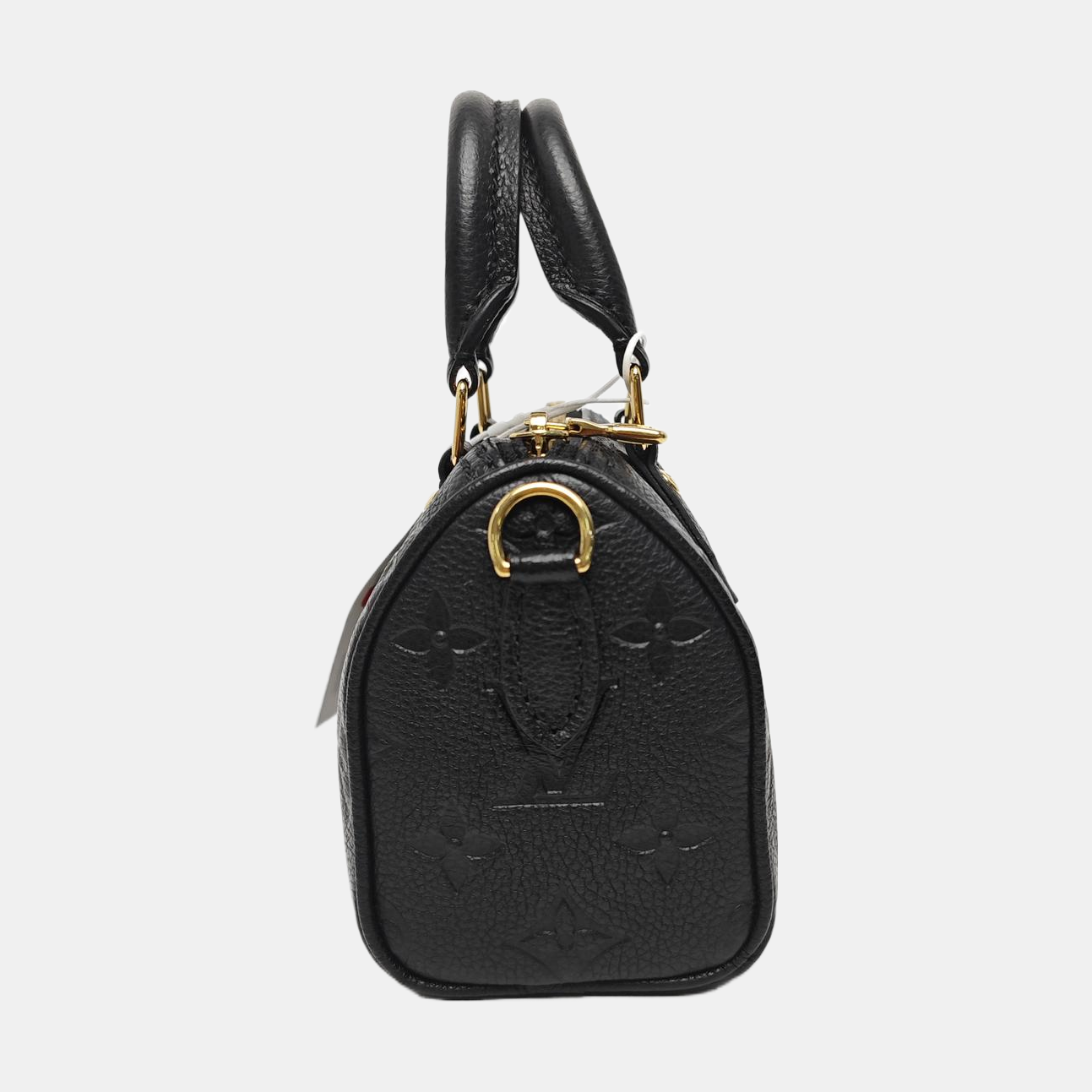 SPEEDY Nano Monogram Calfskin Black