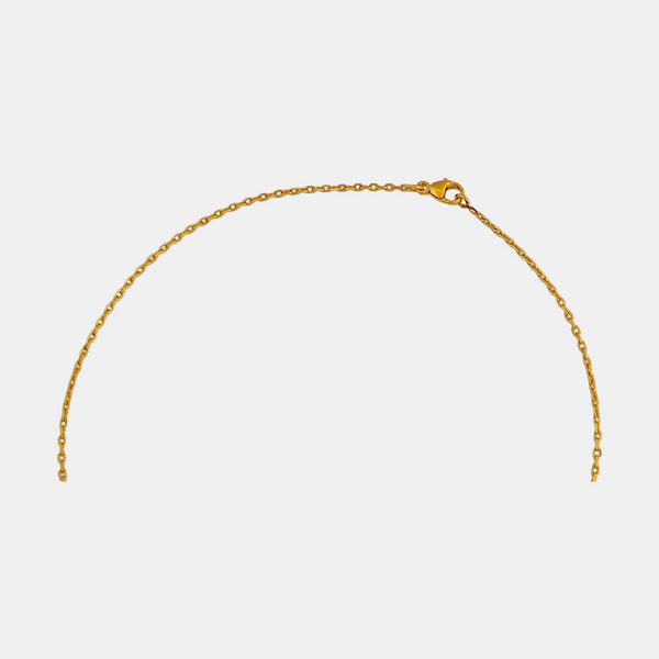 Pop H Metal Gold Necklace