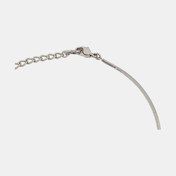 Trotter 2 Metal Silver Necklace