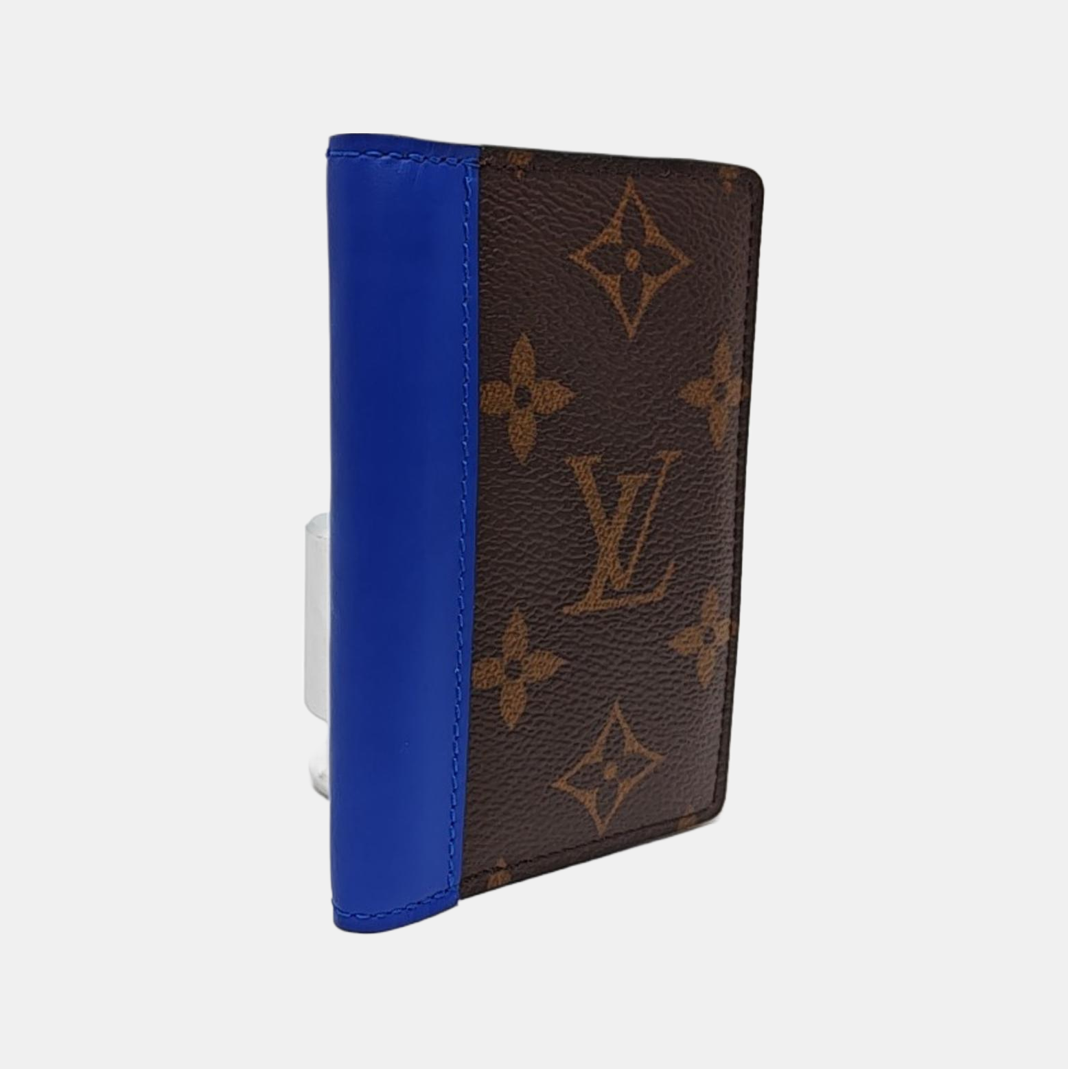 Monogram Coated Canvas Card Holder Brown