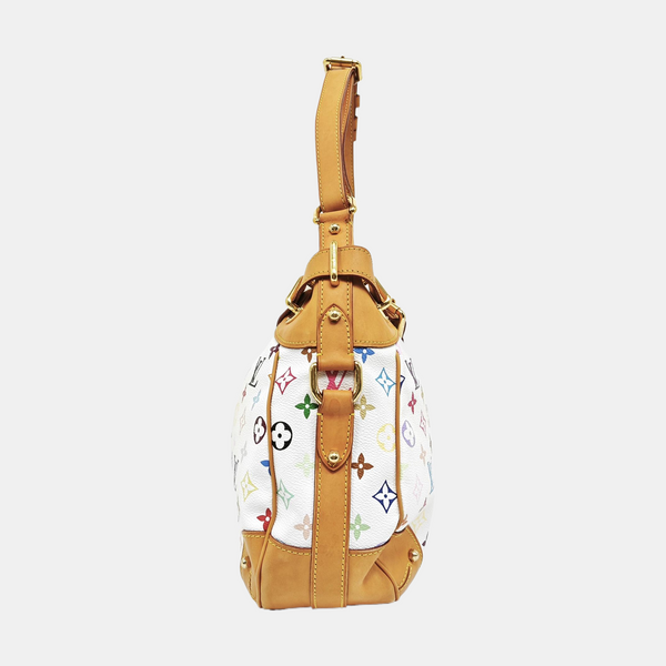 LV × TM GRETA Monogram Coated Canvas White