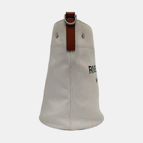 RIVE GAUCHE Calfskin White