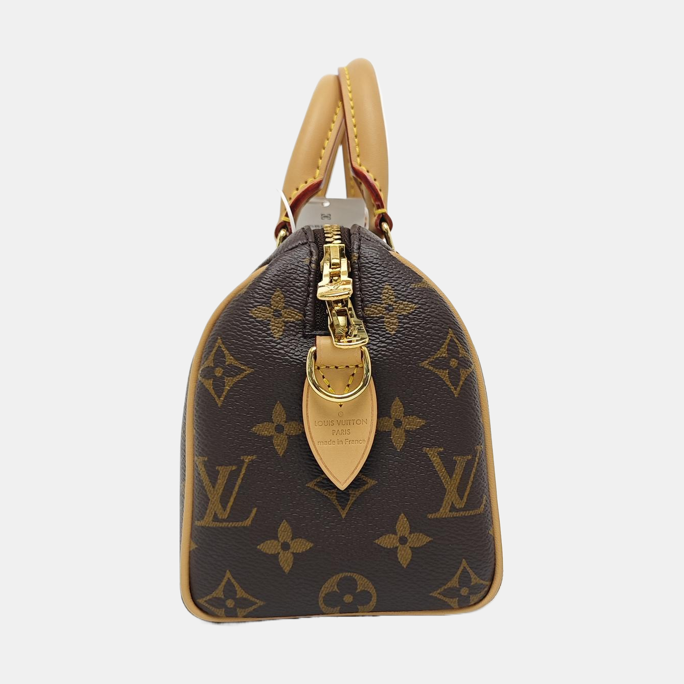 SPEEDY 20 Monogram Coated Canvas Brown