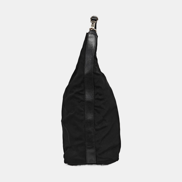 Canvas Shoulder Bag Black