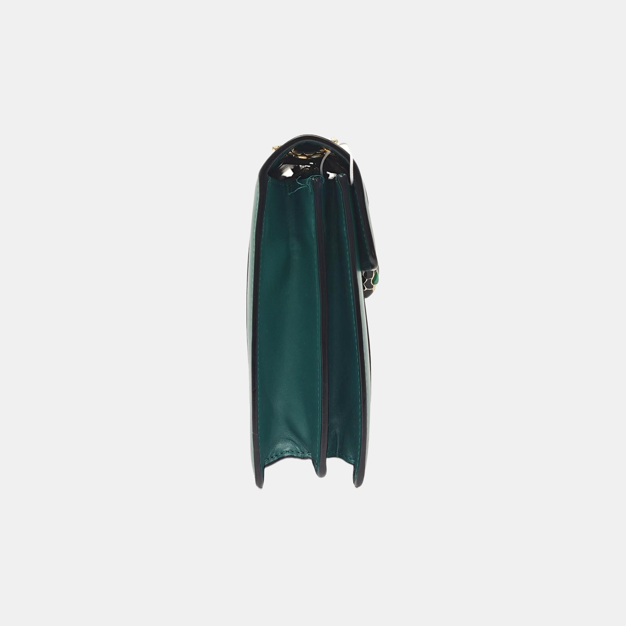 SERPENTI FOREVER Medium Calfskin Green
