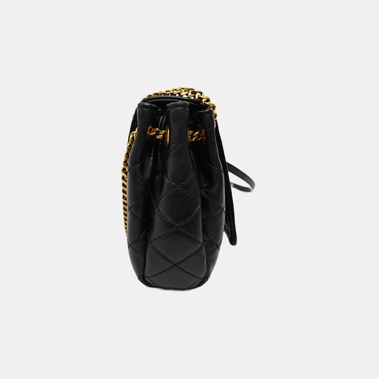 NOLITA Mini Quilted Lambskin Black
