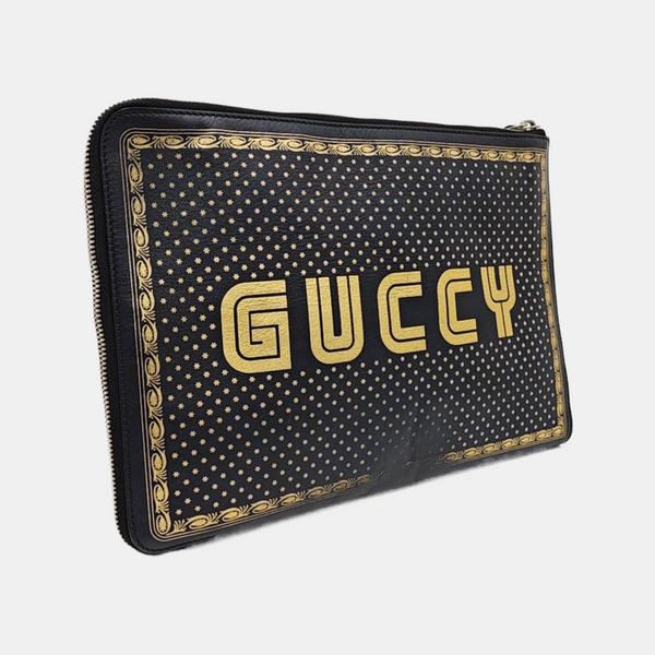 Gucci X Sega Calfskin Black