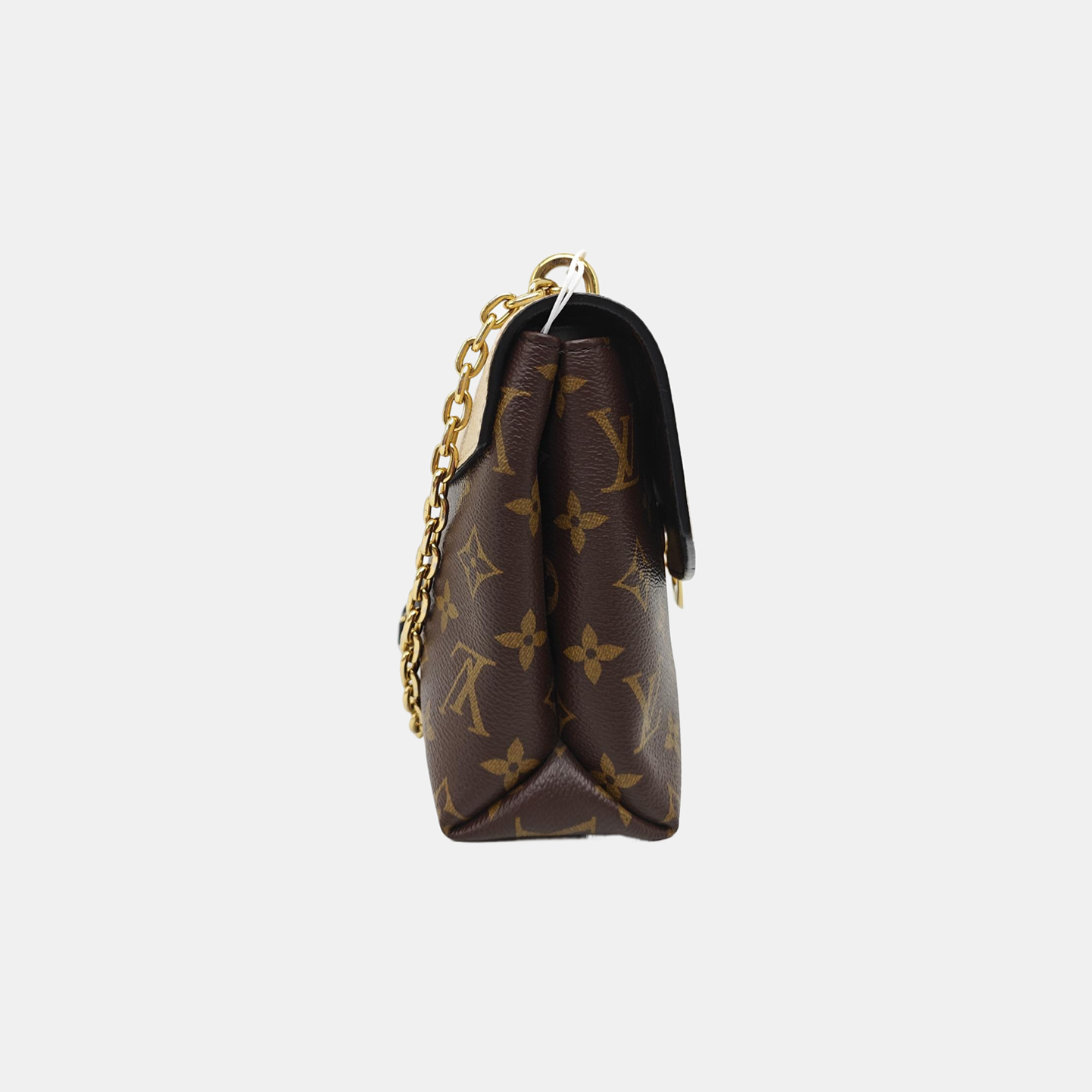 SAINT PLACIDE Monogram Coated Canvas White