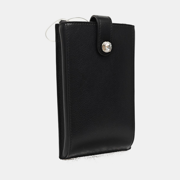 Calfskin Shoulder Bag Black