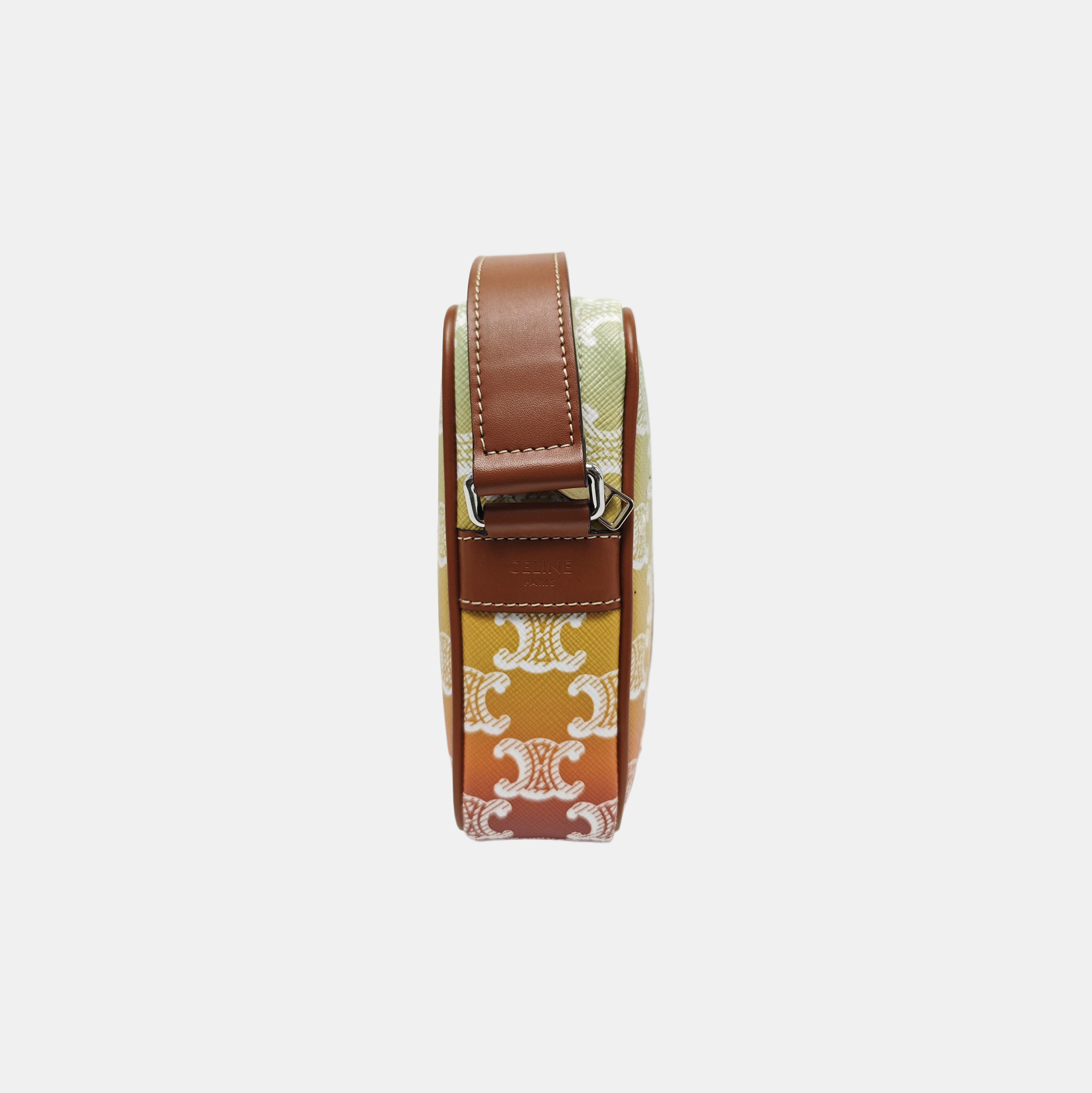Coated Canvas Crossbody Bag Medium Multicolor