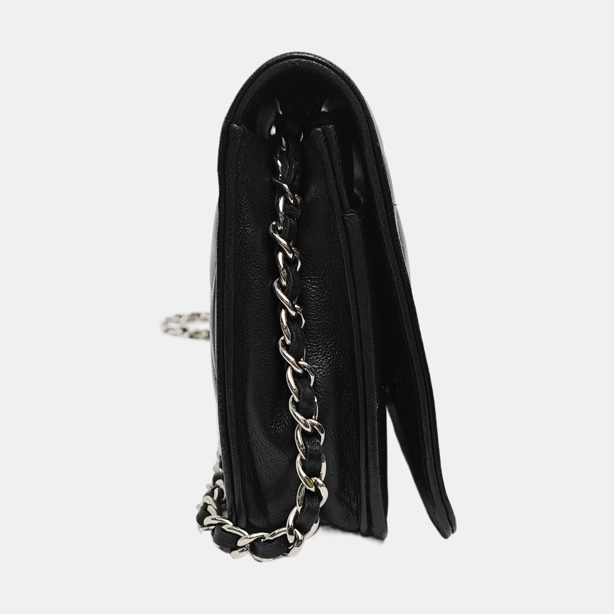 BOY CHANEL Mini Quilted Lambskin Black