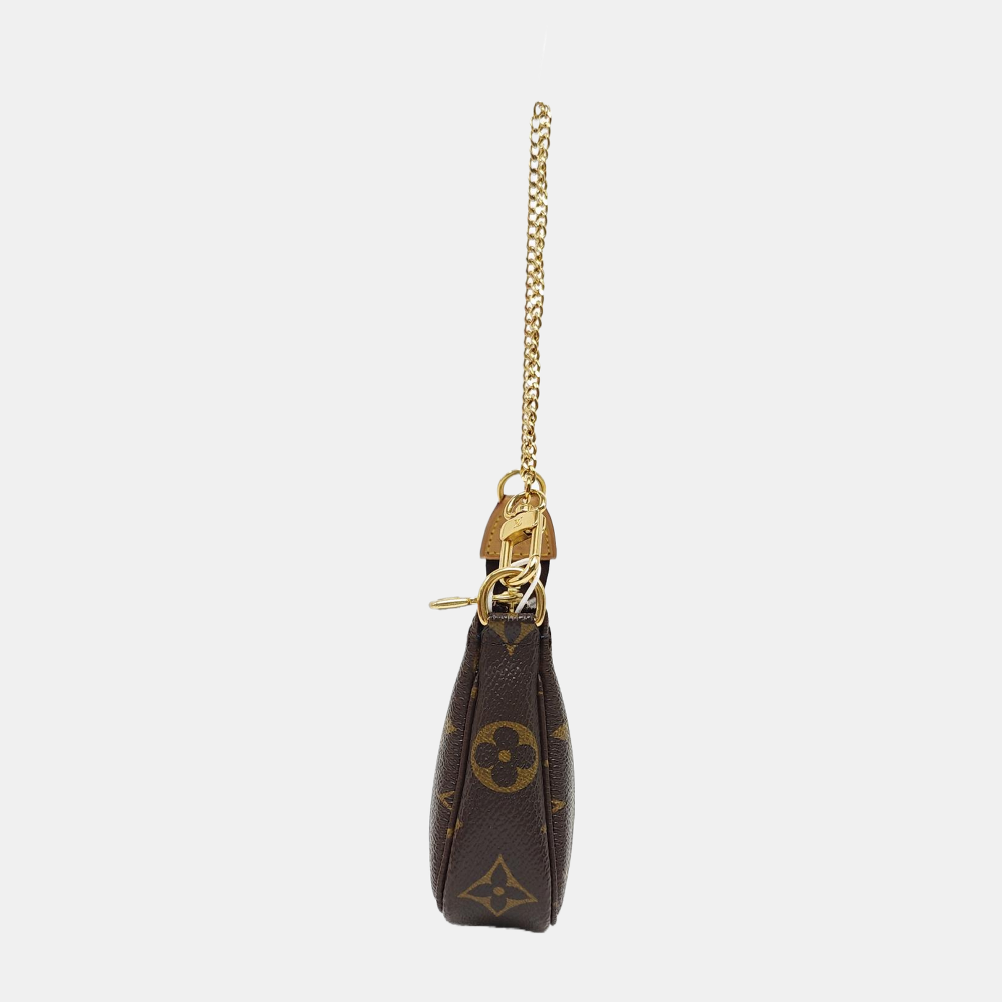 ACCESSOIRES Monogram Coated Canvas Brown