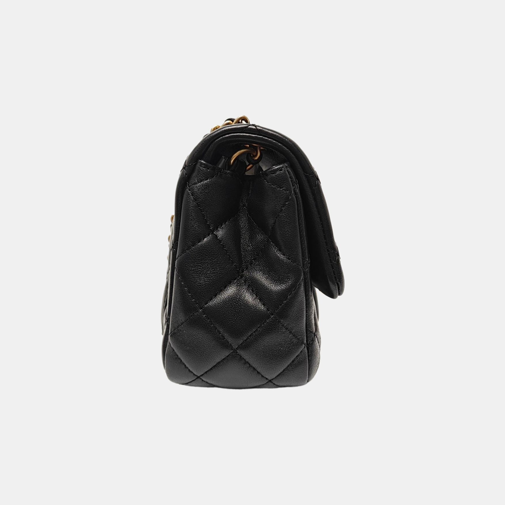 CLASSIC FLAP Mini Quilted Lambskin Black