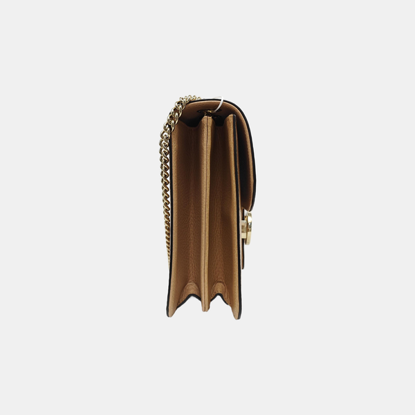 Interlocking G Large Calfskin Brown