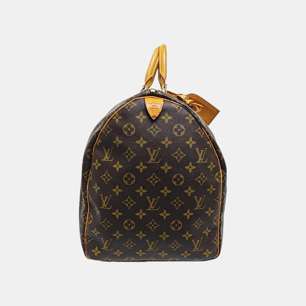 SAC SOUPLE 55 Monogram Coated Canvas Brown