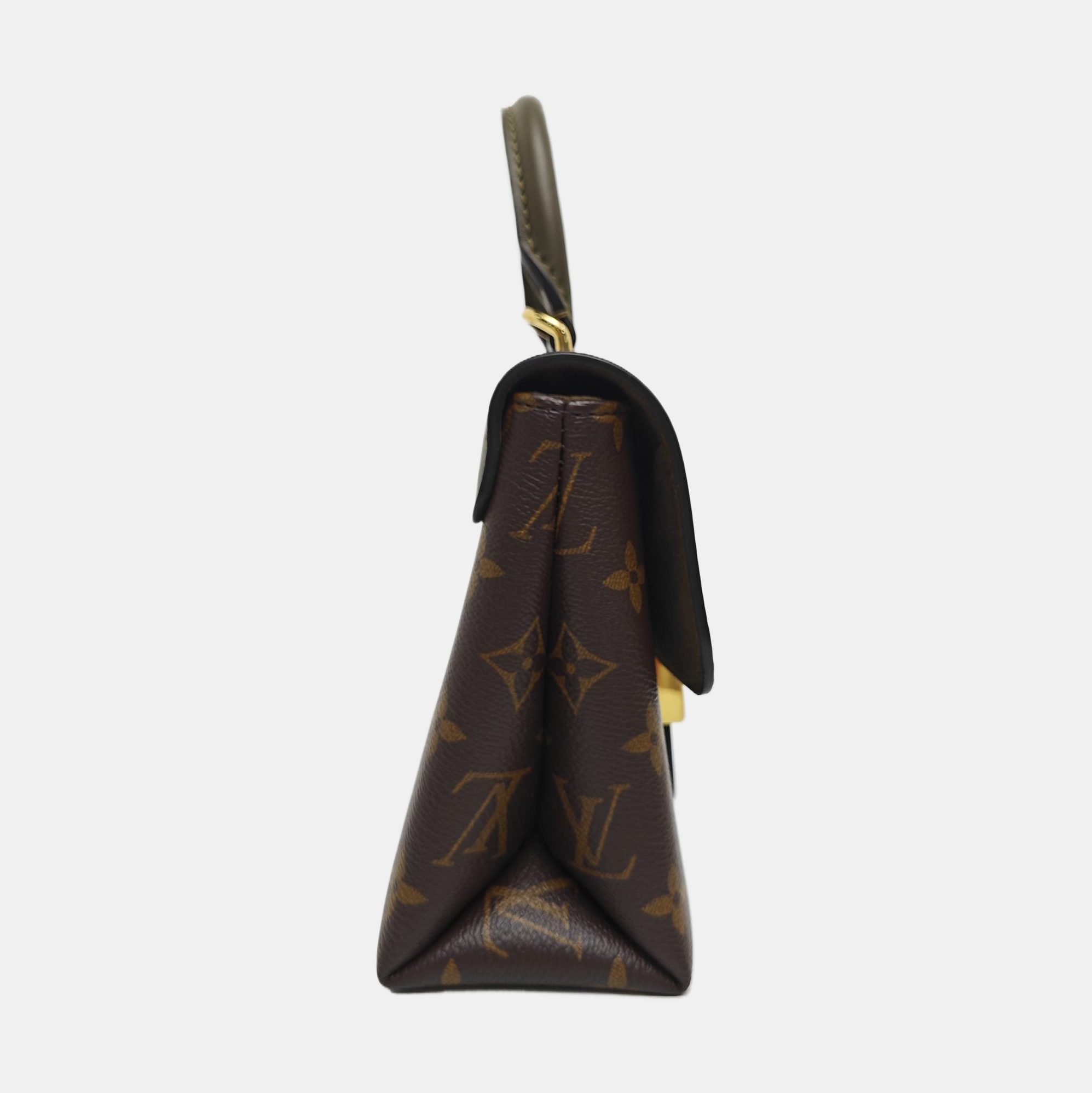 LOCKY BB Monograma Piel de Becerro Verde