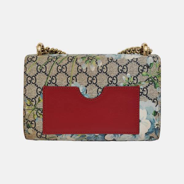 Padlock Small Monogram Coated Canvas Beige