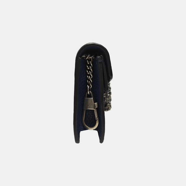 Dionysus Super Mini Calfskin Blue