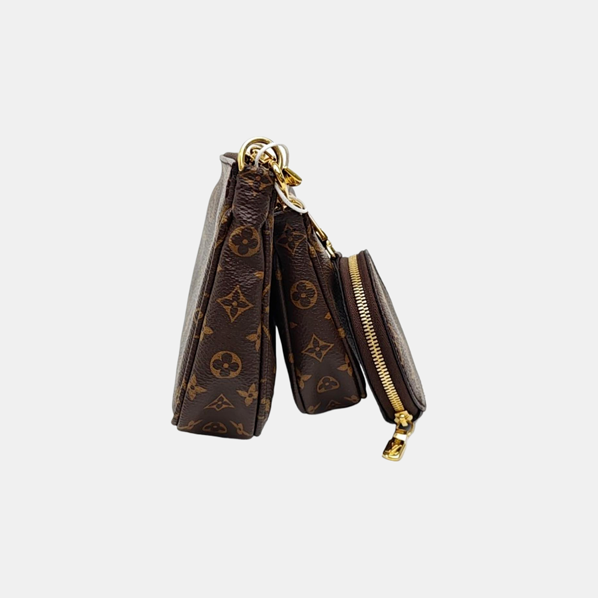 MULTI Monogram Coated Canvas Brown