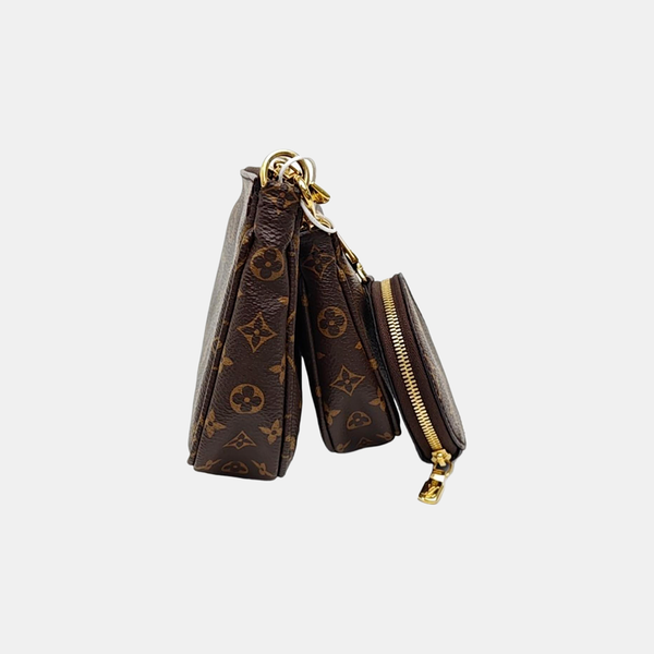 MULTI Monogram Coated Canvas Brown