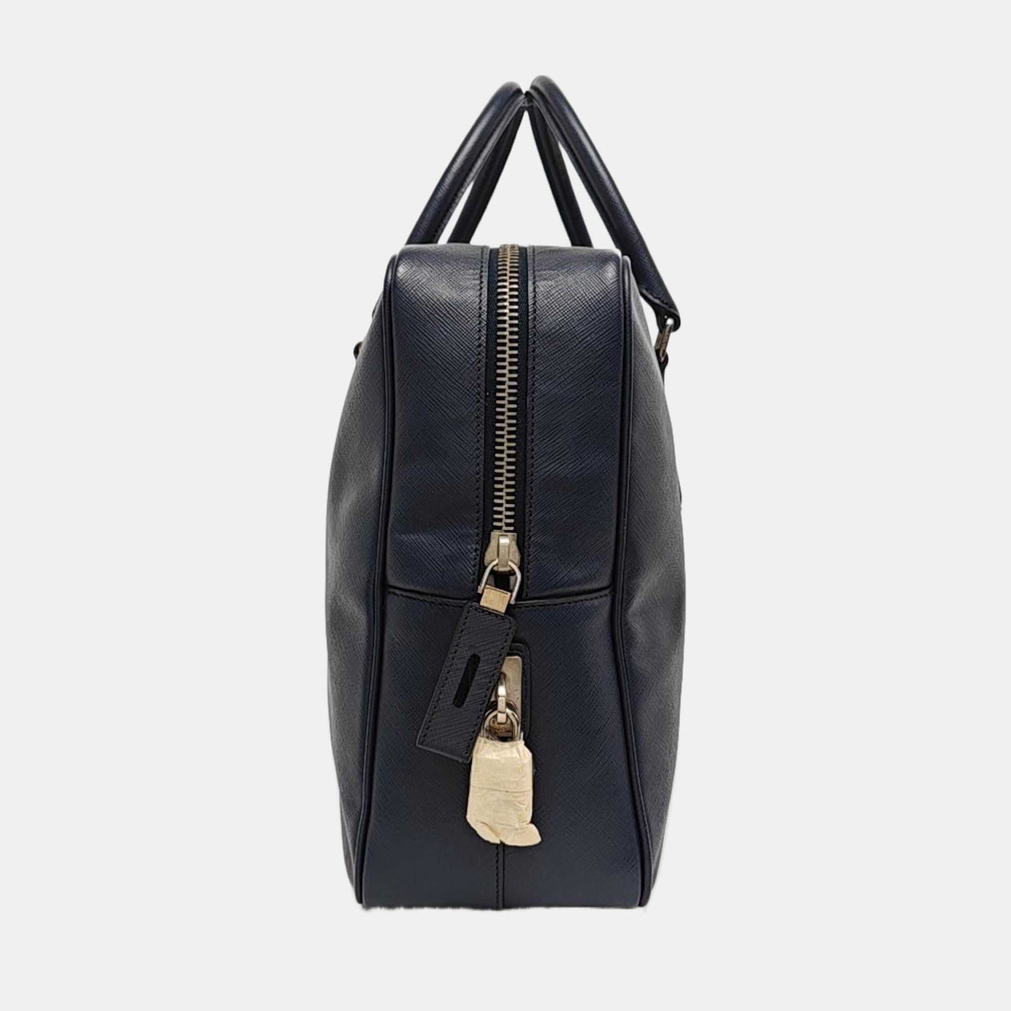 Vitello Saffiano Calfskin Blue