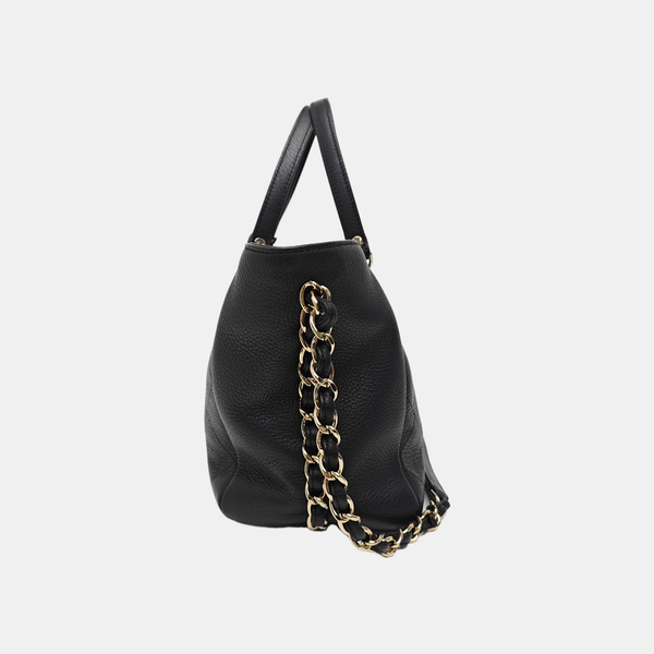 BOWLING Quilted Calfskin Black