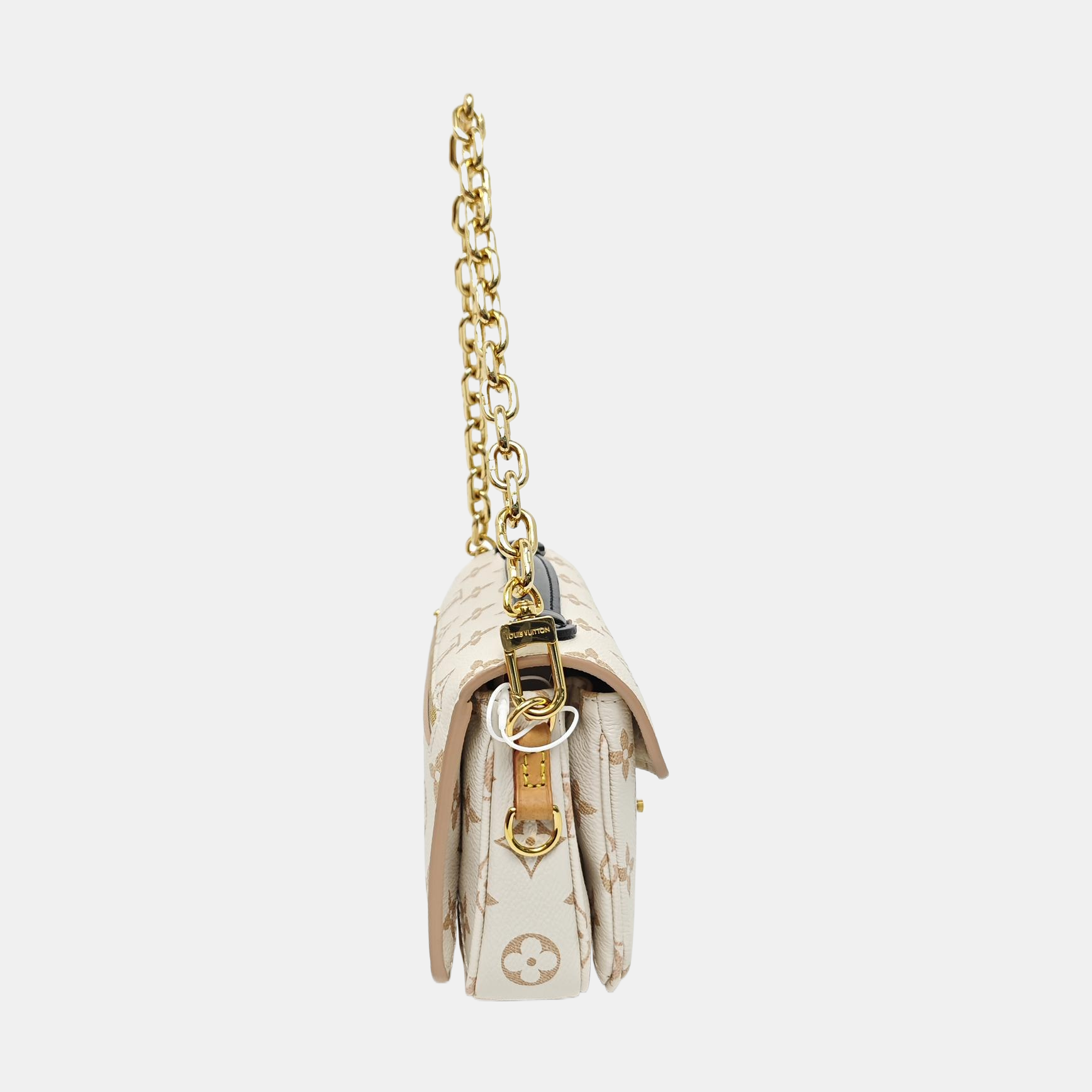 Monogram Calfskin PM Beige
