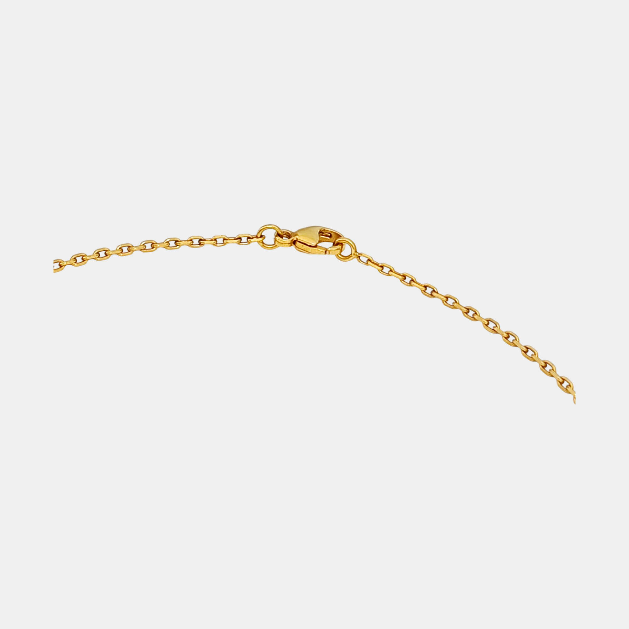 Pop H Metal Gold Necklace