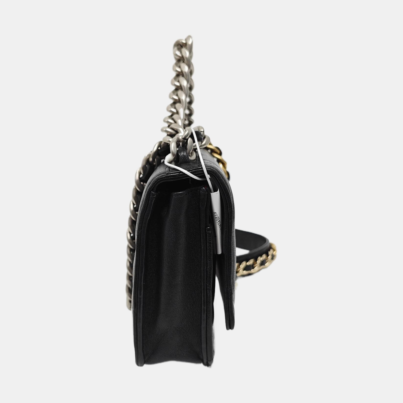 CHANEL 19 Small Quilted Lambskin Black