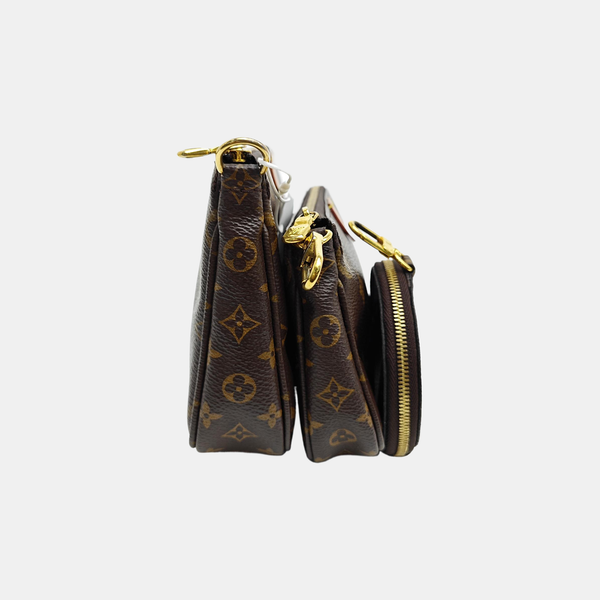 MULTI Monogram Coated Canvas Brown