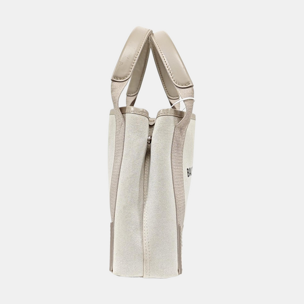Navy Mini Canvas White
