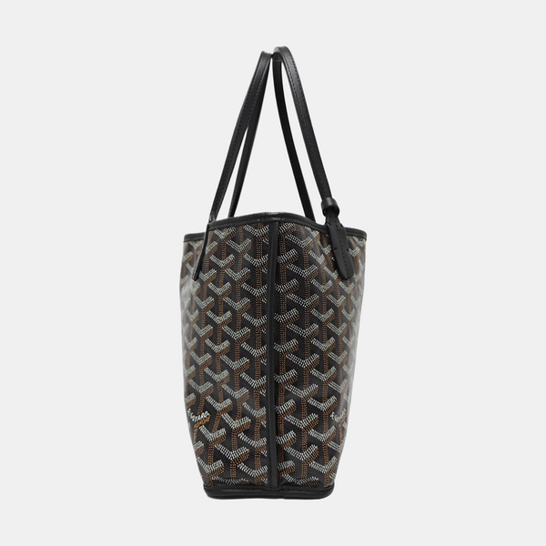 Anjou Mini Coated Canvas Black