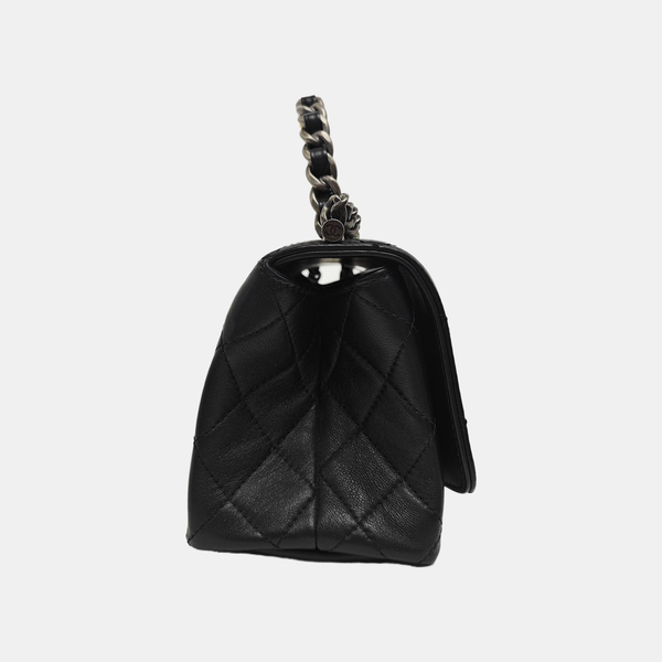 Quilted Lambskin Black